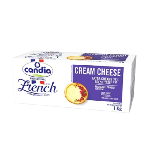 프랑스 칸디아 크림치즈 1kg  - 아이스박스무료